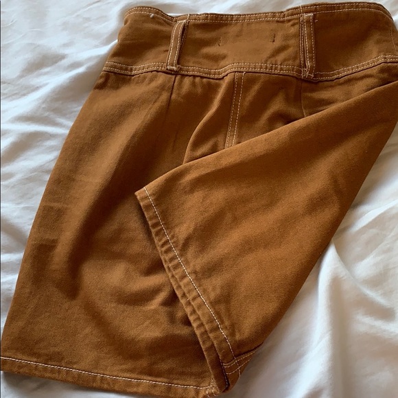 Forever 21 brown jean skirt (S) - Picture 4 of 4
